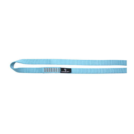 CINTA DE ANCLAJE CIRCULAR POLIÉSTER 16MM X 80CM AZUL 22 kN CE-EN 566-EN 354-EN 797 OPEN SLING - 4161263 ARMBURY