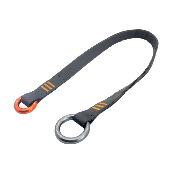 CONECTOR DE ANCLAJE CON ANILLOS DE ALUMINIO MIX POLIÉSTER 150CM ARBORISMO 25 kN CE-EN 795B CAPA ANCHOR WEBBING - 5161631 ARMBURY