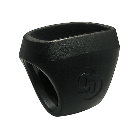 FIJADOR PARA MOSQUETÓN PLÁSTICO NEGRO 22 kN LOFIX - 4166111 ARMBURY