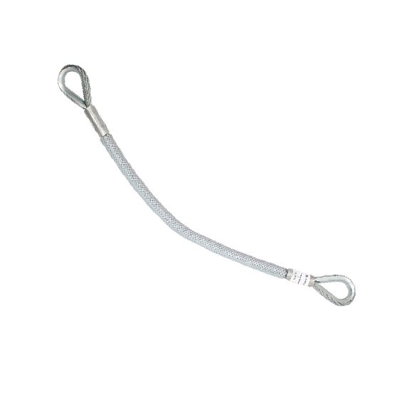 CONECTOR DE ANCLAJE CABLE DE ACERO 200CM 28 kN CE-EN 354-EN 795B CABLE ANCHOR - 5162141 ARMBURY