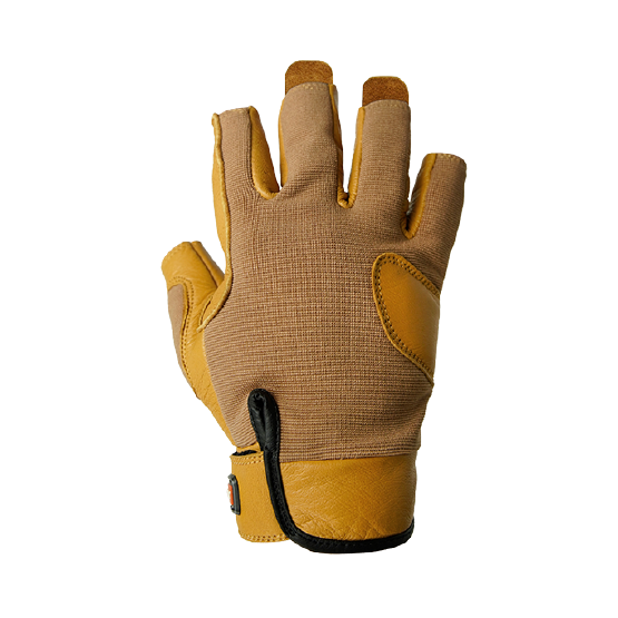 GUANTES FLEXIBLES DE CUERO CORTOS TALLA S CE-EN 388-EN 420 PUNCHY HALF FINGER - 4183111 ARMBURY