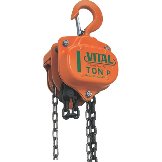 TECLE MANUAL 1.5T VL5 3mtsCARGA 7.1x21mm(1) G80 - 3mtsMANDO 4.8x22x18mm(2) VITAL