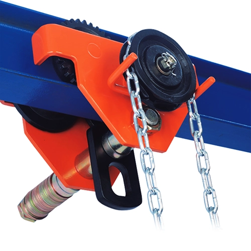 TROLLEY ENGRANAJE O CADENA 10T YAL100B (REGULABLE 125-240mm) 3mtsMANDO 5x25x17mm(2) VITALINTL